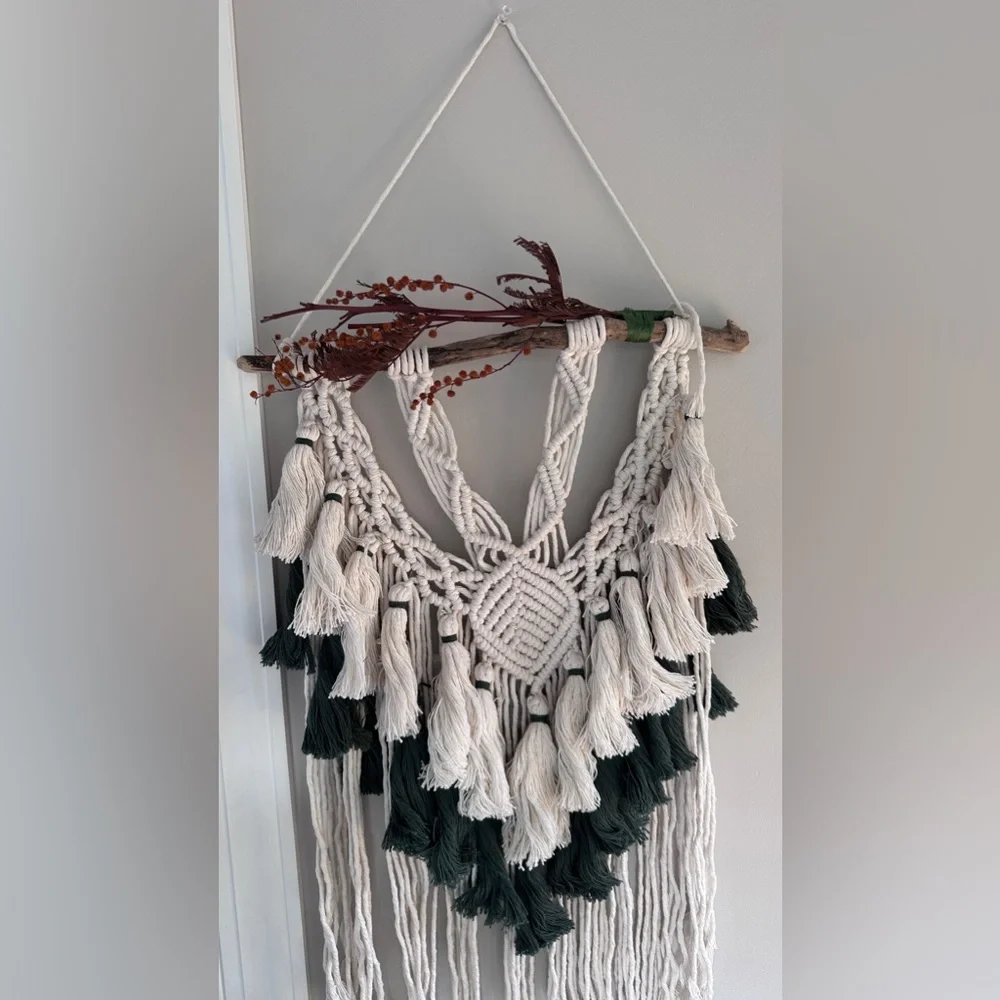 The Cord & The Clove handcrafted macrame